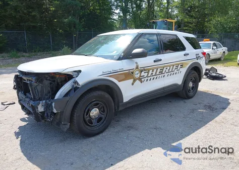 2021 Ford Police Interceptor из США, поврежденный, VIN 1FM5K8AW7MNA01961